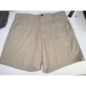 Men's Lightweight Zelos Flex Khaki Shorts Size‎ 40 New With Tags